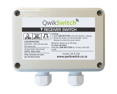 QwikSwitch 30A Relay Boxed (QS-R-S30)