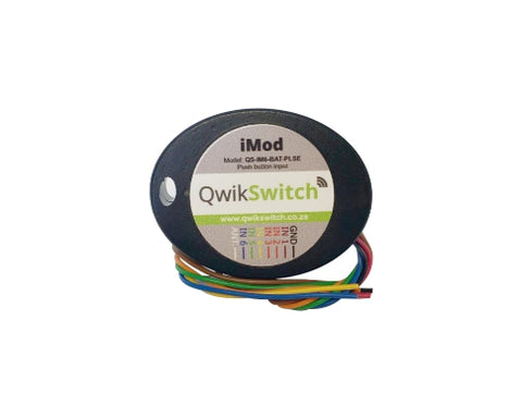 QwikSwitch 6 switch - pulse (QS-IM6-BAT-PLSE)